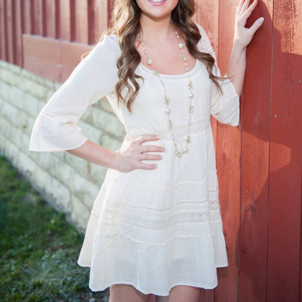 American Eagle Peasant Dress